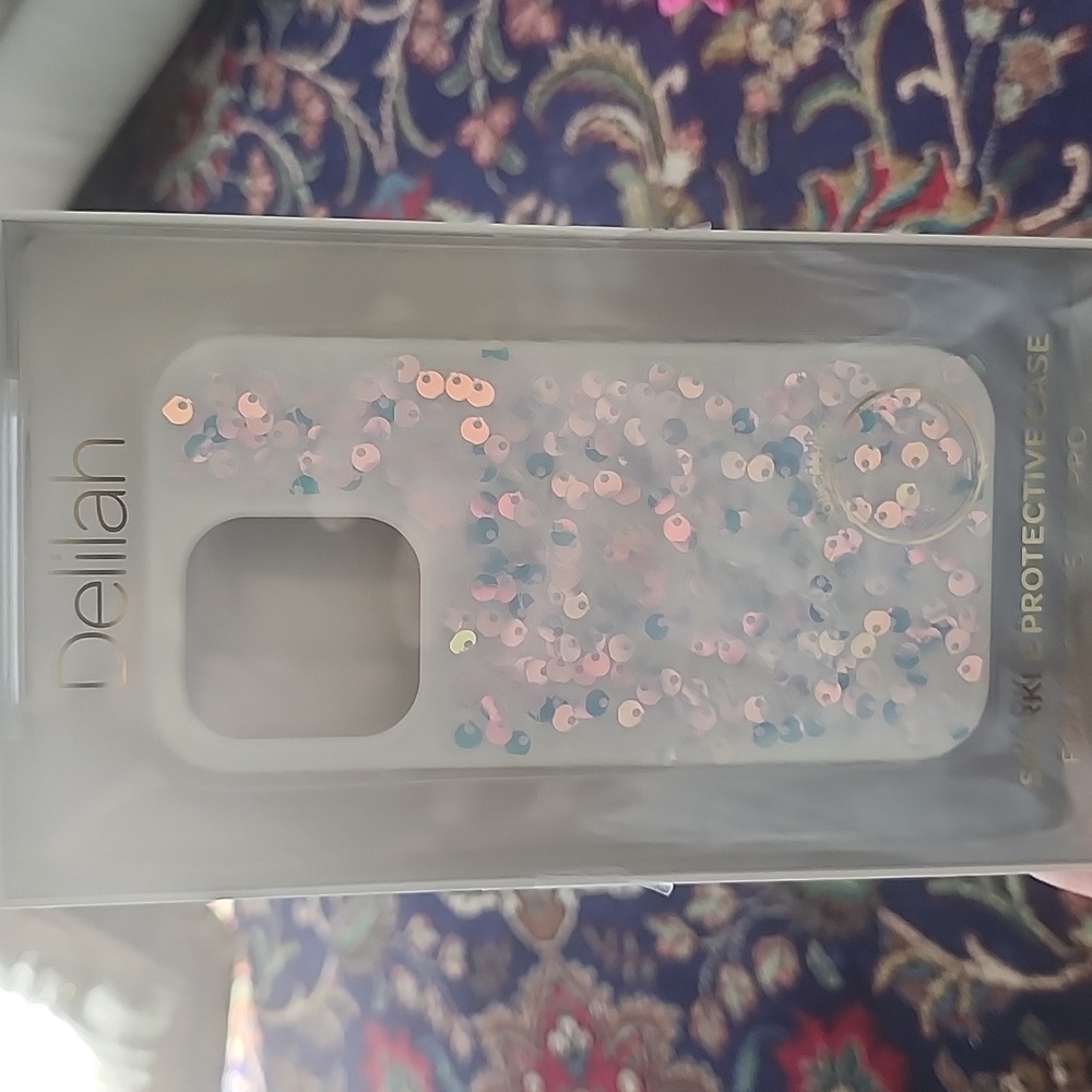Delilah sparkle protective case iPhone 14/15 pro